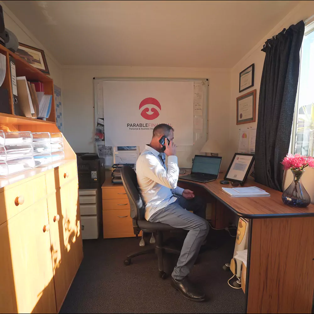 Cabin - Interior at desk 2