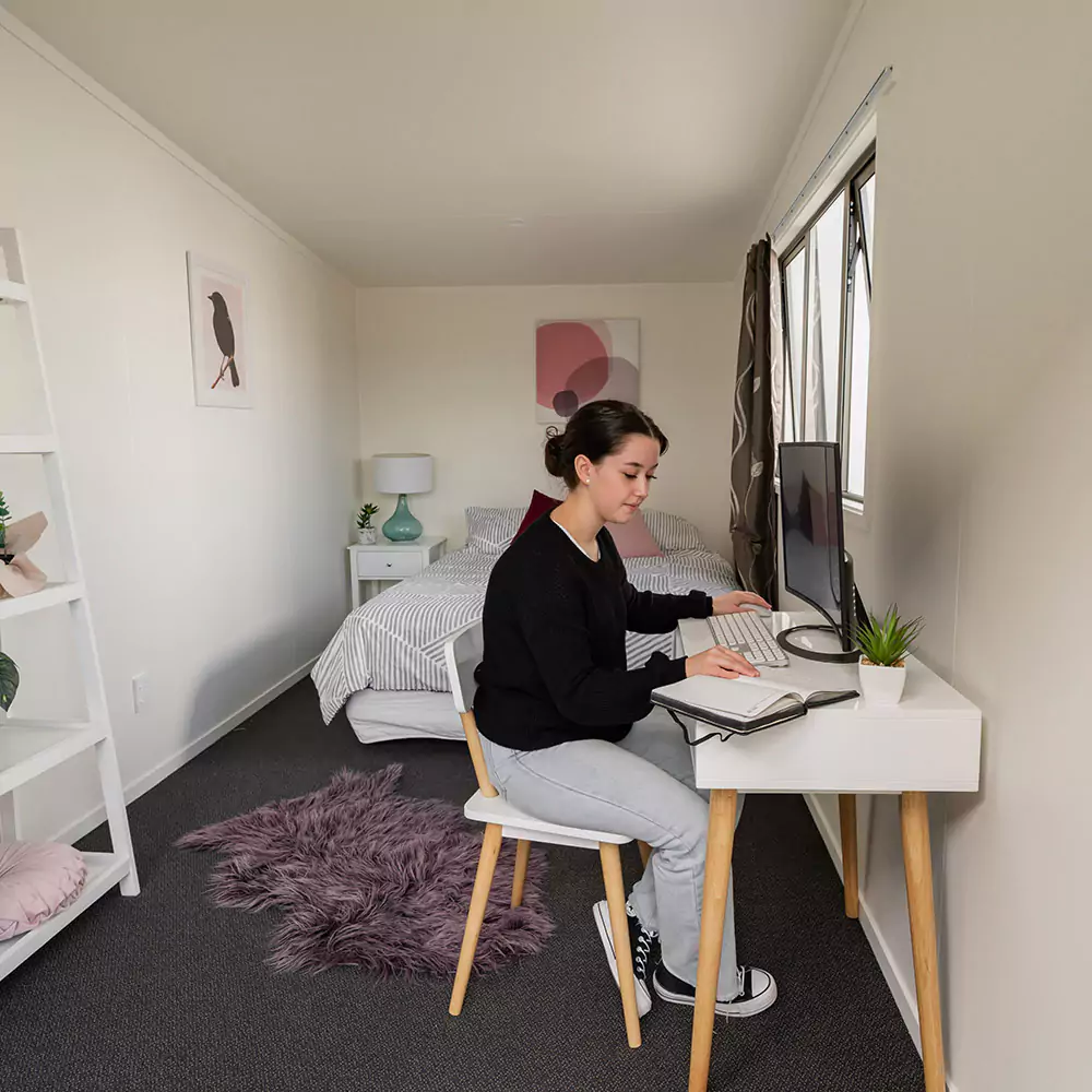 Cabin - Interior at desk 2