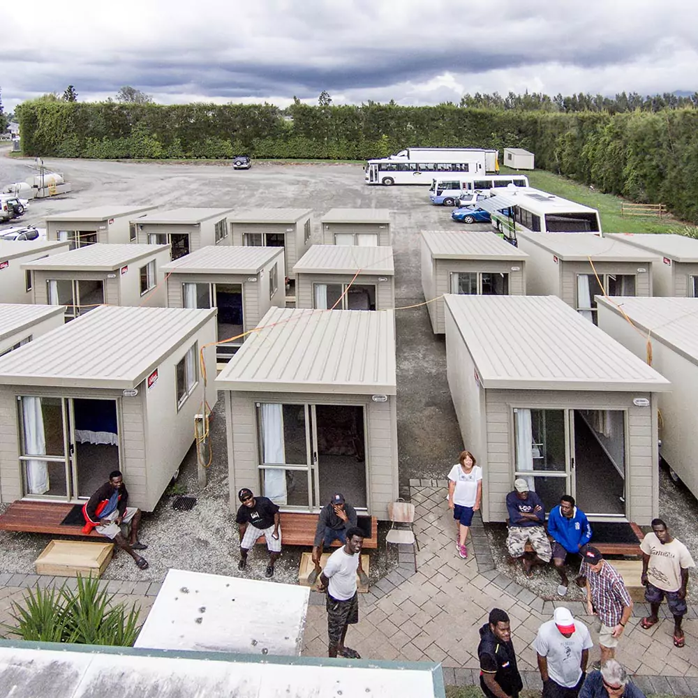 Cabin - exterior - workers accommodation 1 